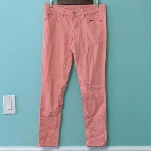 Merona Ankle Skinny Pink Jeans Sz 2